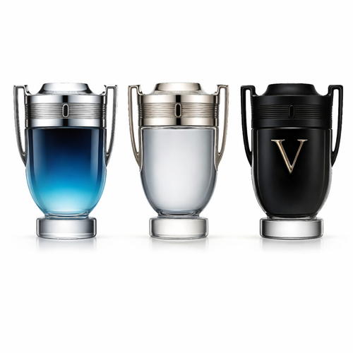 Combo de 3 perfumes Paco Rabanne: INVICTUS LEGEND, INVICTUS e INVICTUS VICTORY 100ml